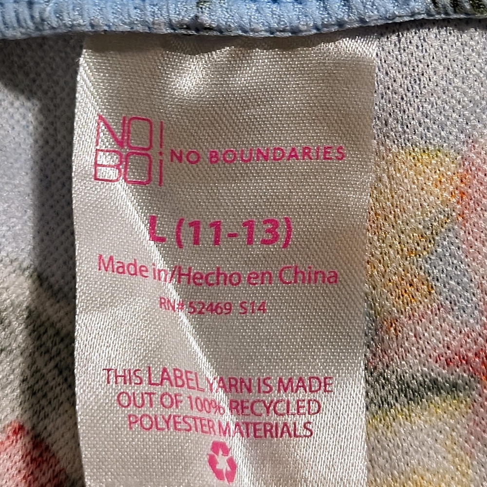 No Boundaries Floral Jumpsuit - Blue and Yellow - Picture 3 of 8
